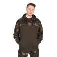 Fox LW Khaki/Camo Split Zip Hoody