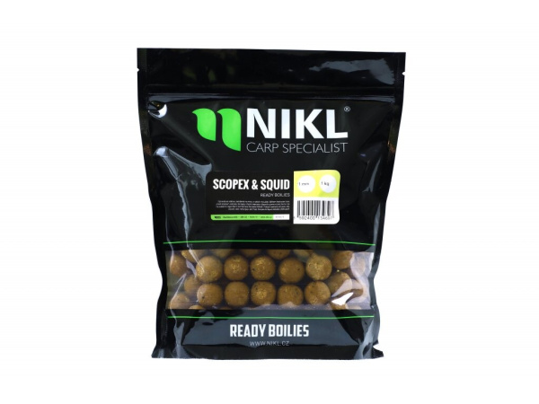 Nikl Ready boilie Scopex & Squid