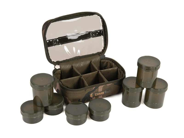 Fox Camolite 8 pot Hookbait Case