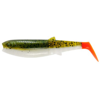 SAVAGE GEAR - Umělá nástraha - Cannibal Shad 8cm / 5g - Olive Hot Orange