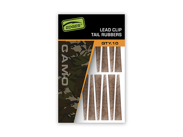 Fox Převleky Na Závěsky Edges Camo Lead Clip Tail Rubbers