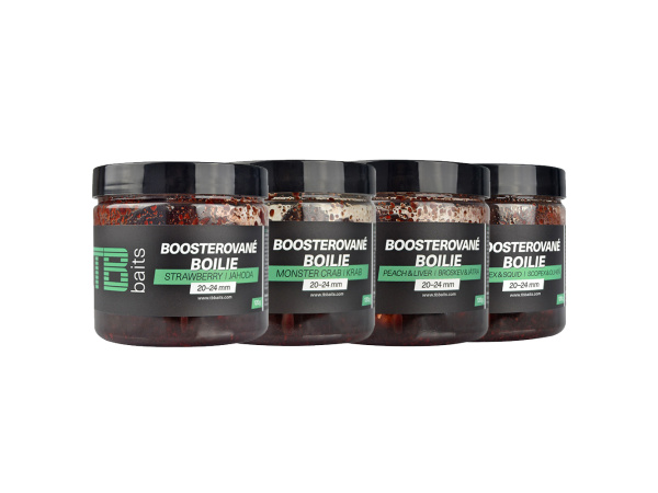 TB baits - Boosterované boilie 120g / 20-24mm