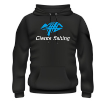 Giants fishing Mikina s kapucí černá Giants Fishing|vel. 2XL