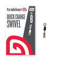 Trakker Obratlíky Quick Change Swivel vel.8, 10ks