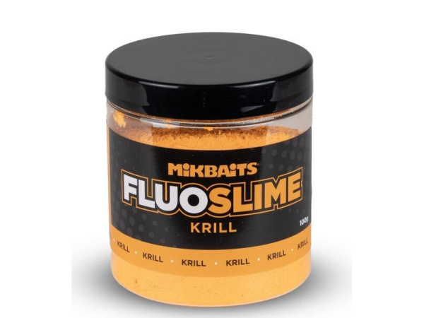 Mikbaits - Dip obalovací práškový fluo slime 100g, krill
