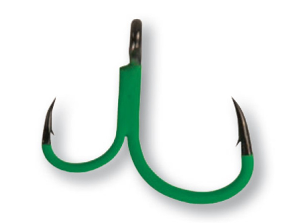 MADCAT - Jednoháček+pomocný A-Static deadbait gripper hook 4ks