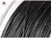 Hell-Cat Splétaná šňůra Round Braid Power Black - Návin