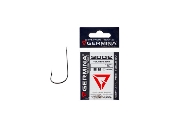 Germina - Háčky Sode Nickel 10ks