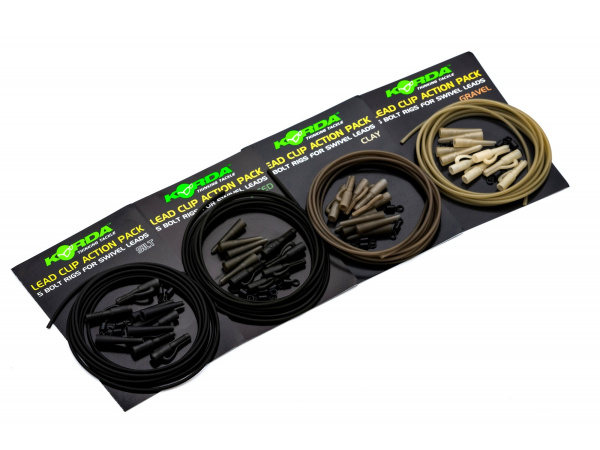 KORDA Montáž Lead Clip Action Pack 5 ks
