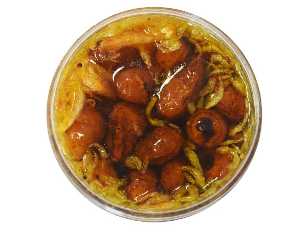 TB Baits - Nakládaný Tygří Ořech XXL + Kreveta 150 ml - Seafood