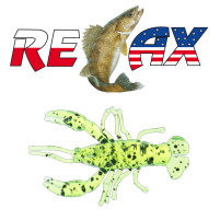 Relax - Gumová nástraha Crawfish 2 - Barva S123 - blister box 4ks - 5,5cm