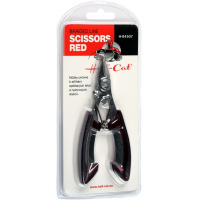 Hell-Cat Nůžky Scissor for braided line-S/S Claret-red