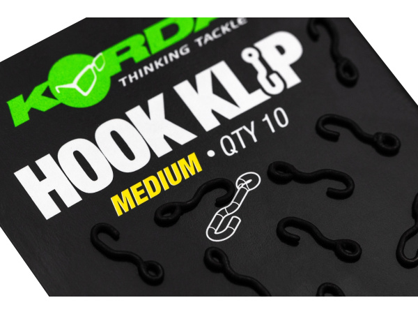 KORDA Karabinka Hook Klip Medium 10 ks