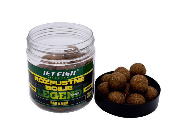 JET FISH - Rozpustné boilies LR 24mm 250ml