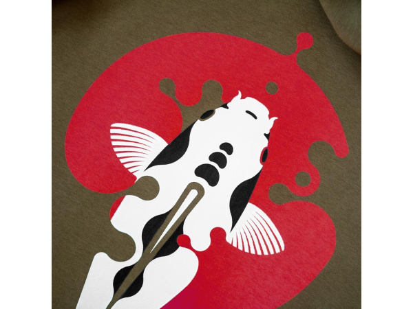 KUMU - MIKINA HOODIE RISING SUN