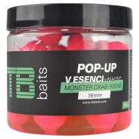 TB baits - Dipované Pop Up 16mm 120g - monster crab + NHDC