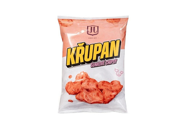 Jihočeké Jerky Křupan šunkové chipsy 40g