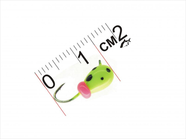 JAXON - Marmyška zelená 15mm - 1,8g