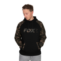 FOX - Mikina Black Camo Raglan hoodie