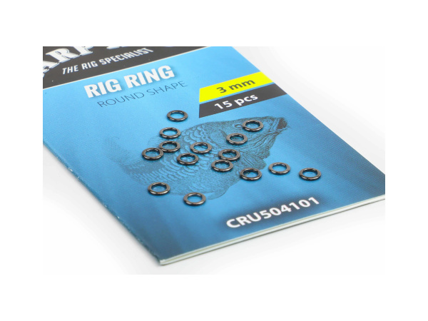 Carp'R'Us Kroužky na návazce Rig Rings 3mm, 15ks