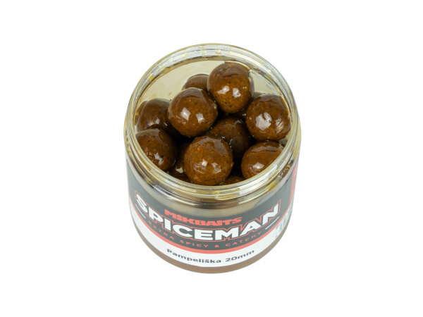 Mikbaits - Boilie v dipu Spiceman 250ml / 24mm