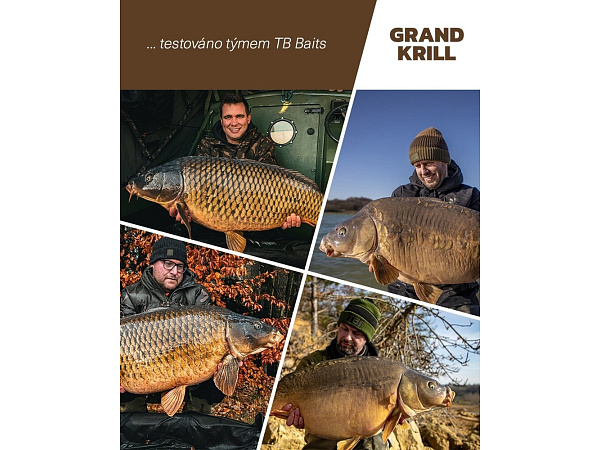TB Baits - Hard Boilie Grand Krill - 1 kg 24 mm