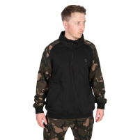 FOX - Mikina LW Black Camo QTR Zip, vel. XXL