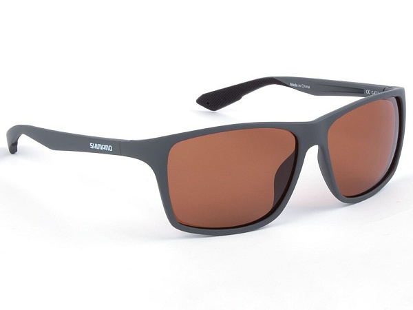 Shimano Polarizační Brýle Technium Matte Dark Grey & Copper