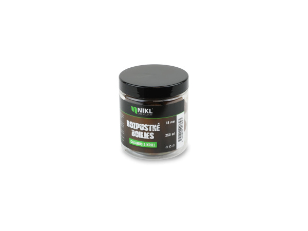 Nikl Rozpustné boilies Calanus & Krill 250ml