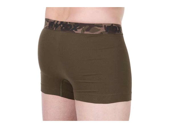 Fox Boxer Shorts - Khaki/Black