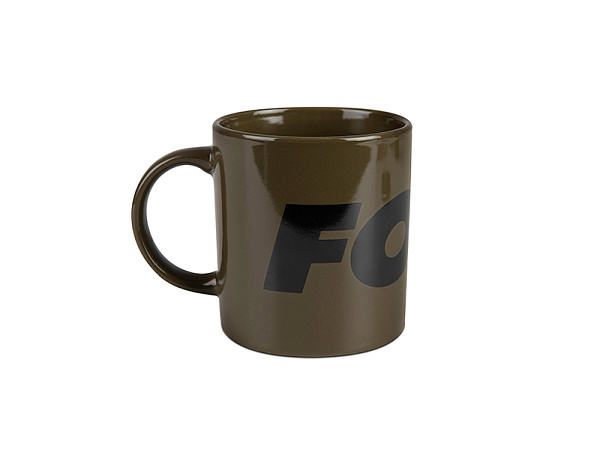 Fox Green and Black Logo Ceramic Mug