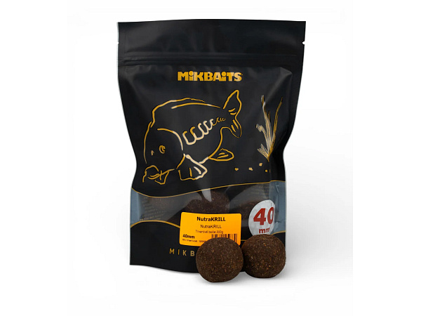 Mikbaits Boilie Maniaq NutraKrill 300g 40mm