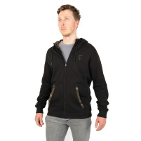 Fox - Mikina Black/Camo LW Print Zip Hoody