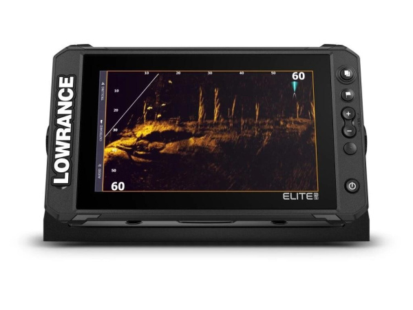 Lowrance - Sonar Elite FS 9 se sondou Active Imaging 3v1 + baterie 12V/7Ah + nabíječka Geti 6A 12V