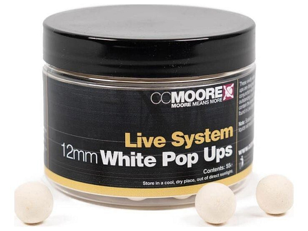 CC Moore - POP UPS Live System, 12mm, 55ks, White
