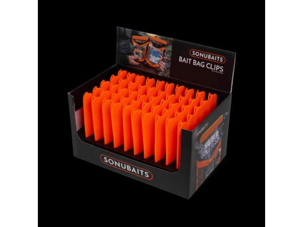 SONUBAITS - Klip na uzavření sáčků Bait Bag Clips