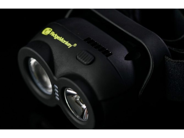 RidgeMonkey - dobíjecí čelovka VRH150X USB Rechargeable Headtorch  