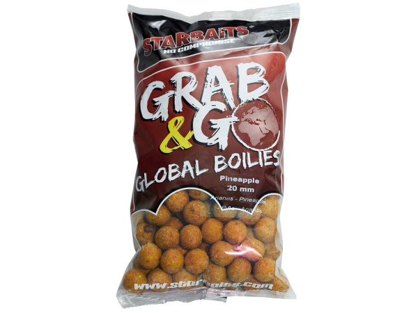 Starbaits - Boilies Grab&Go Global, 1kg, 20mm 