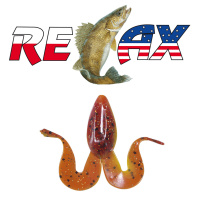 Relax - Gumová nástraha Banjo Frog 3 Barva - L017 - blister 2ks - 9cm