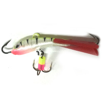 JAXON - Marmyška vertikál zeleno / bílá 4,5g - 3,5cm