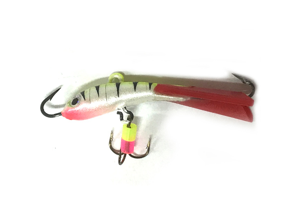 JAXON - Marmyška vertikál zeleno / bílá 4,5g - 3,5cm