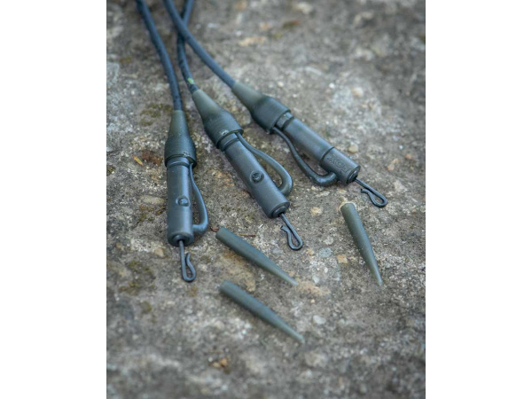 FOX - Závěsky Edges Tungsten Tubing Leadclip Ready Rigs Size 7, 3ks