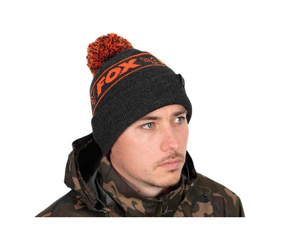 Fox Collection Bobble - Black & Orange