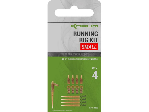 KORUM - Montáž Smokescreen Running Rig Kit, Small