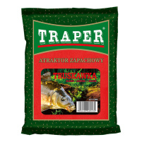 TRAPER - Sypký posilovač Jahoda 250g