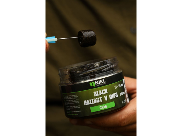 Karel Nikl Nikl Black halibut pelety v dipu 250g