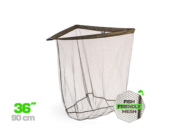 ZFISH Podběráková Hlava Gripnet Landing Net 36"