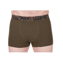 FOX - Trenýrky Boxer Shorts Khaki/Black 2ks, vel. XL
