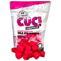 LK Baits CUC! Nugget Carp Wild Strawberry 17 mm, 1kg