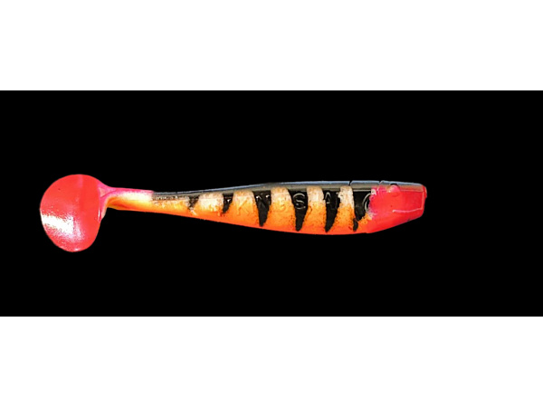Relax - Gumová nástraha Kingshad 5 Tiger - Barva TG001ORR - blister 3ks - 12,5cm